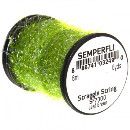 Тесьма Semperfli Straggle String Micro Chenille 6m Leaf Green фото 1