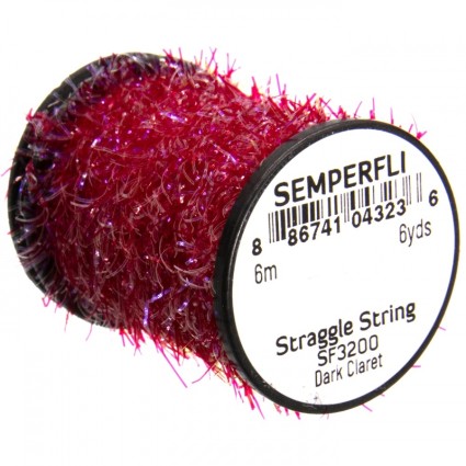 Тесьма Semperfli Straggle String Micro Chenille 6m Dark Claret фото 1