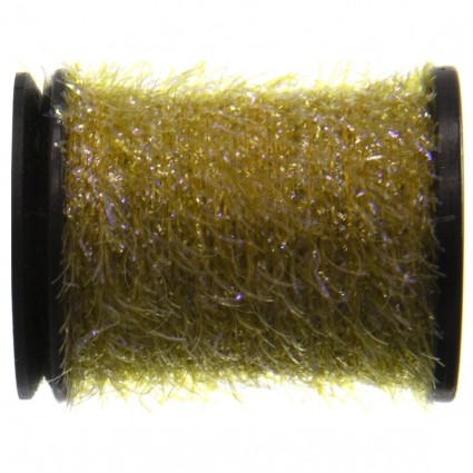 Тесьма Semperfli Straggle String Micro Chenille 6m Golden Olive фото 2