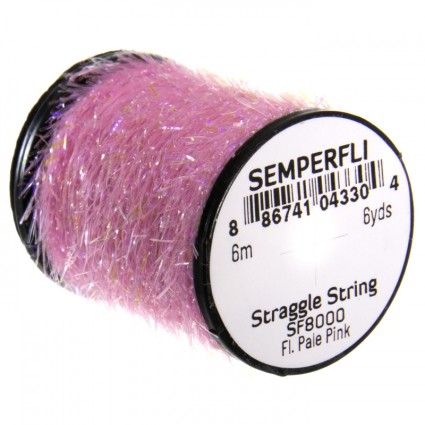 Тесьма Semperfli Straggle String Micro Chenille 6m Fl Pale Pink фото 1