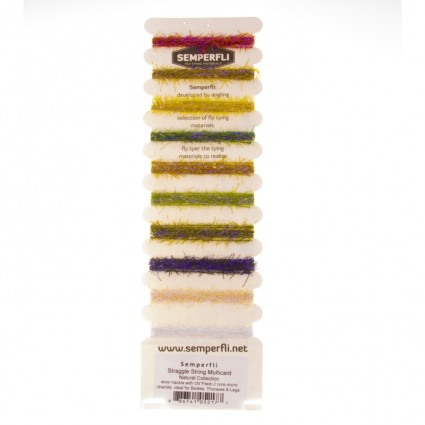 Тесьма Semperfli Straggle String Multicard Pack Naturals Collection фото