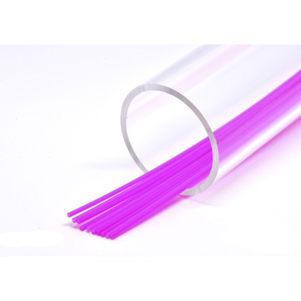 Трубка Future Fly Tube 1.8mm Med Fl Magenta Trans 10x200mm фото