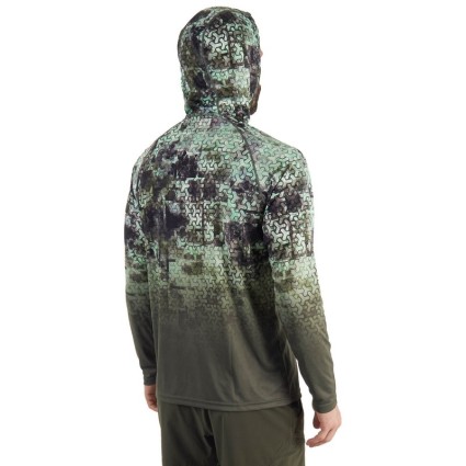 Термофутболка FHM Mark Hoodie V2 Принт хаки/хаки M фото 4