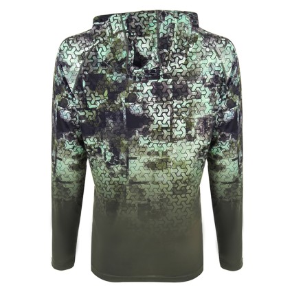 Термофутболка FHM Mark Hoodie V2 Принт хаки/хаки 3XL фото 2