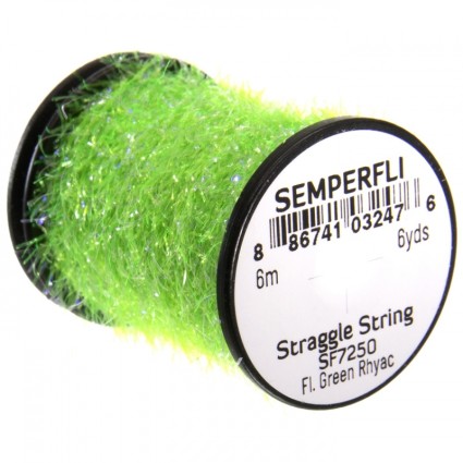 Тесьма Semperfli Straggle String Micro Chenille 6m Fl Green Rhyac фото 1