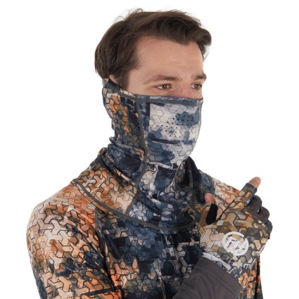 Балаклава FHM Mark Принт cеро-оранжевый One Size фото 5