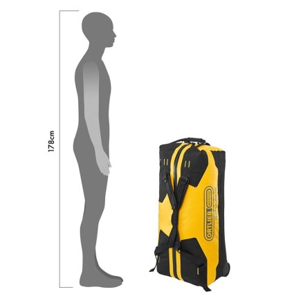 Сумка ORTLIEB Duffle RS 110L Sunyellow-Black фото 11