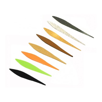 Хвост Fishon Wave Tails XL Yellow Fluo 7pcs фото 2