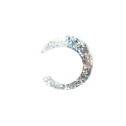 Хвост Fishon Wiggle Tails M Holographic Silver 6pcs фото 1
