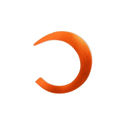 Хвост Fishon Wiggle Tails M Orange 6pcs фото 1