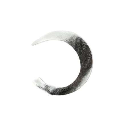 Хвост Fishon Wiggle Tails M Silver 6pcs фото 1