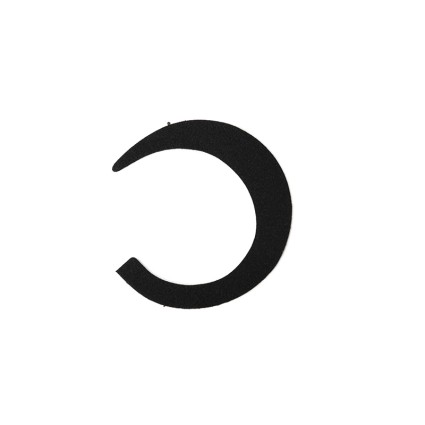 Хвост Fishon Wiggle Tails S Black Skin 6pcs фото 1