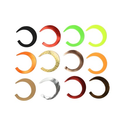 Хвост Fishon Wiggle Tails XL Yellow Fluo 6pcs фото 2