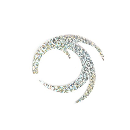 Хвост Fishon Dragon Tail L Holographic Silver 6pcs фото 1