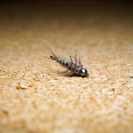 Муха нахлыст TFF Crimea Tungsten Bead Stone Fly #12 4.5mm 0.9g Tan фото 2