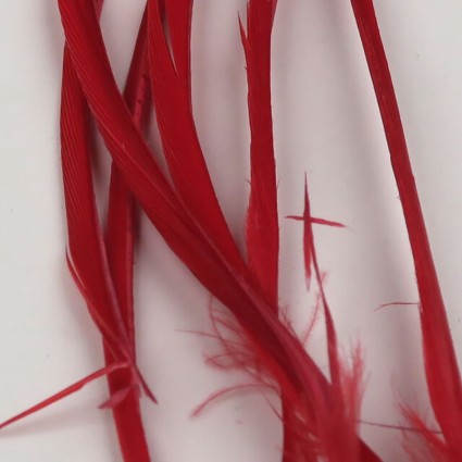 Биот гусь Hareline Stripped Goose Biots #310 Red фото 1