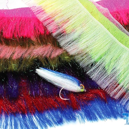 Волокна Hareline Baitfish Emulator Flash Fl Fuchsia фото 1