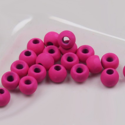 Головки TFF Mottled Tactical Tungsten Beads Regular 4.0mm 10pcs Fl Fuchsia фото 1
