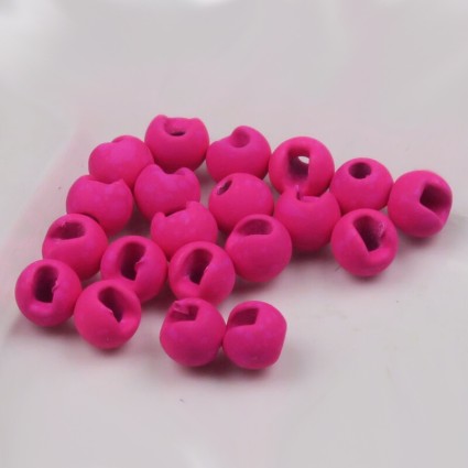 Головки TFF Mottled Tactical Slotted Tungsten Beads 4.0mm 10pcs Fl Fuchsia фото 1