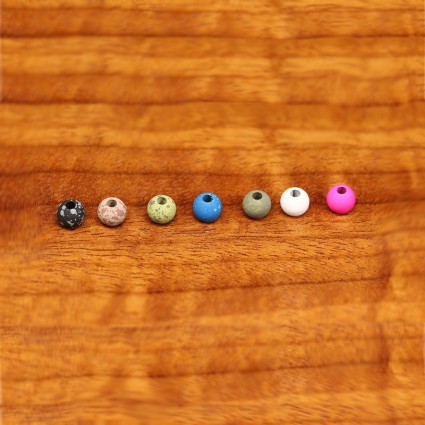 Головки TFF Mottled Tactical Slotted Tungsten Beads 4.5mm 10pcs Stone фото 2