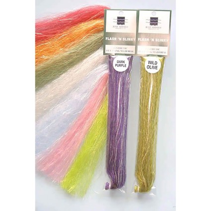 Волокна Hareline H2O Flash and Slinky #11 White фото