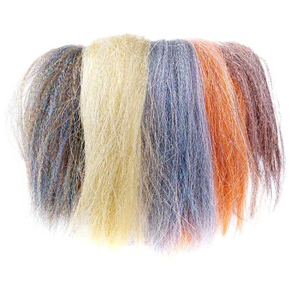 Волокна Hareline H2O Brush N Wing Fibre Olive #15 фото