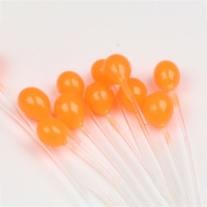 Глазки Hareline Epoxy Mono Crab Eyes #137 Fl Orange фото 1