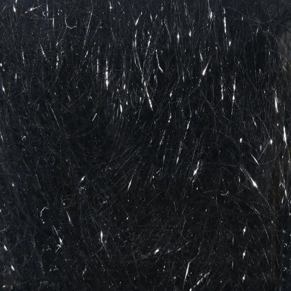 Даббинг Hareline Ripple Ice Hair 4 Inch #11 Black фото 1