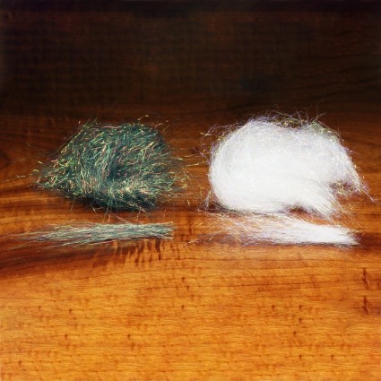 Даббинг Hareline Ripple Ice Hair 4 Inch #284 Pearl Green Hue фото 2