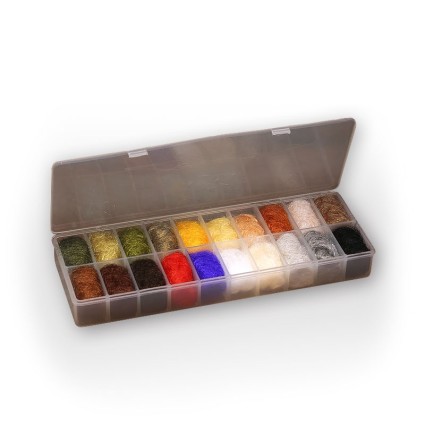 Даббинг Hareline Senyo's Laser Hair Dubing #97 Kingfisher Blue фото