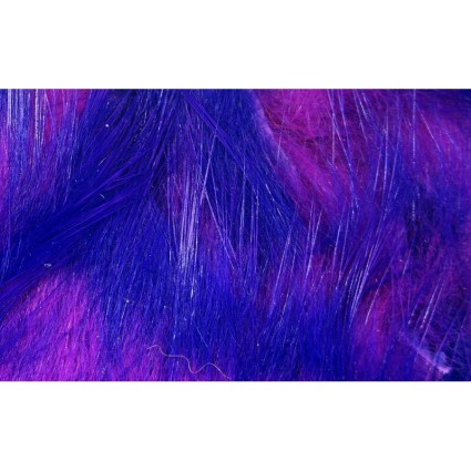 Кролик Hareline Two Toned Rabbit Strips #1 Purple/Fl Fuchsia фото 1