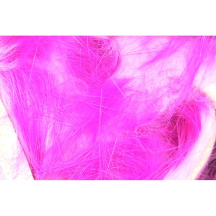 Кролик Hareline Two Toned Rabbit Strips #18 White/Hot Pink фото 1