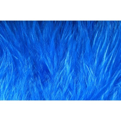 Перо марабу Hareline Wooly Bugger Marabou #199 Kingfisher Blue фото 1