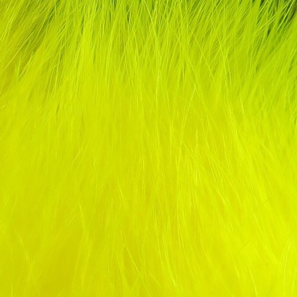 Перо марабу Hareline X-Select Marabou #142 Fl Yellow фото 1
