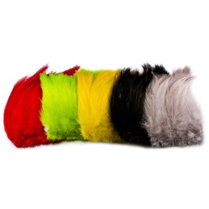 Перо петуха Hareline Saltwater Neck Hackle #377 White фото 3