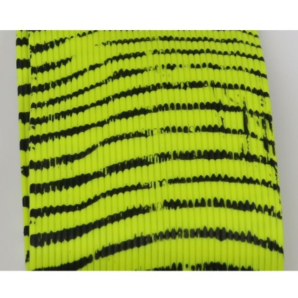 Резиновые ножки Hareline Tarantu-Legs #13 Yellow Black Barred фото 1