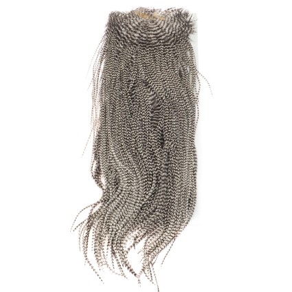 Седло петуха Hareline Grade #1 Keough Grizzly Saddle #242 Natural фото 2