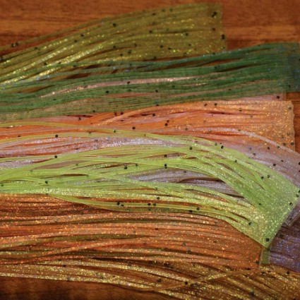 Силикон Hareline Loco Legs #272 Orange Shrimp фото 3