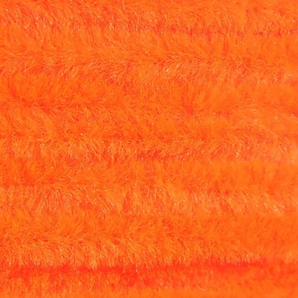 Синель Hareline Chenille Medium Fl Orange фото 1