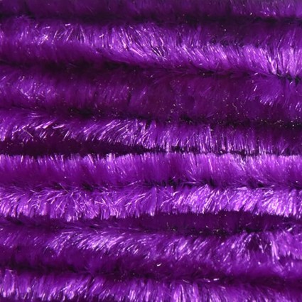 Синель Hareline Chenille Medium Fuchsia Purple фото 1