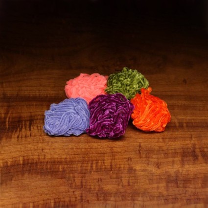 Синель Hareline Chenille Medium Fuchsia Purple фото 2