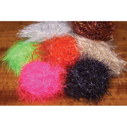 Синель Hareline Dyed UV Polar Chenille #188 Hot Pink UV фото 2