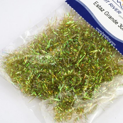 Синель Hareline SR Estaz Chenille Grande 30mm #030 Olive фото 3