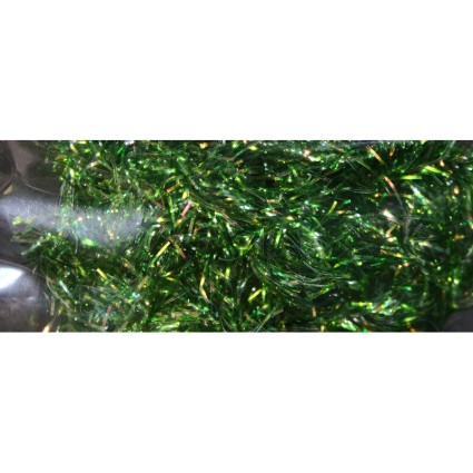 Синель Hareline SR Estaz Chenille Grande 30mm #116 Pearl Green фото 1