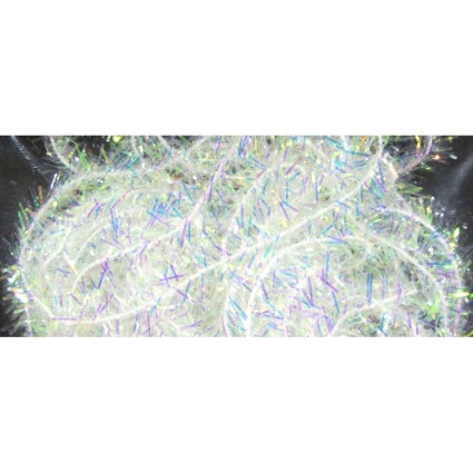 Синель Hareline SR Estaz Chenille Grande 30mm #114 Pearl фото 1