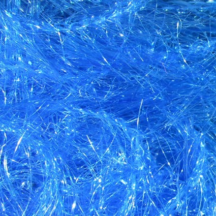 Синель Hareline Large Krystal Hackle #125 Fl Blue фото 1