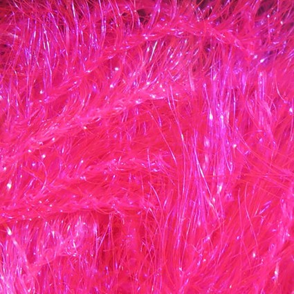 Синель Hareline Large Krystal Hackle #131 Fl Fuchsia фото 1