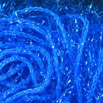 Синель Hareline Polar Chenille #125 Fl Blue фото 1