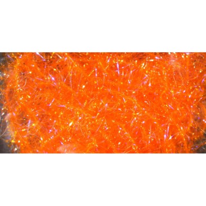 Синель Hareline SR UV Estaz Chenille Grande 30mm #182 Amber Orange фото 1