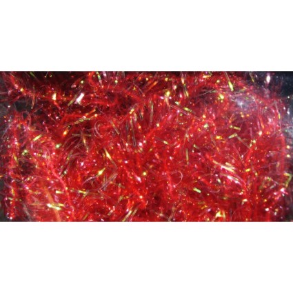 Синель Hareline SR Estaz Chenille Medium 15mm #095 Red фото 1